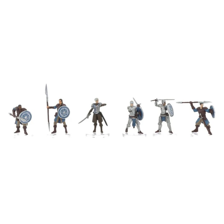 Комплект 2 фигурки WizKids, D&D, Icons of the Realms, Kalaman Military Warband, 28-35 mm, Многоцветен