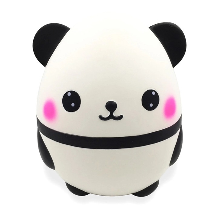 Интерактивна играчка Панда от PU пяна, черно/бяло