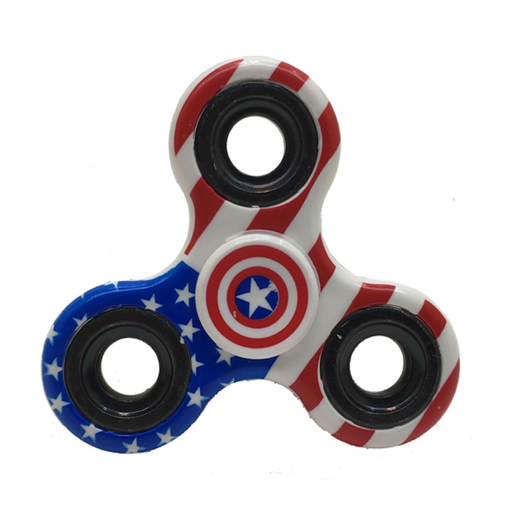 Антистресова играчка Спинър Chippo герои 175087-4, Captain America.