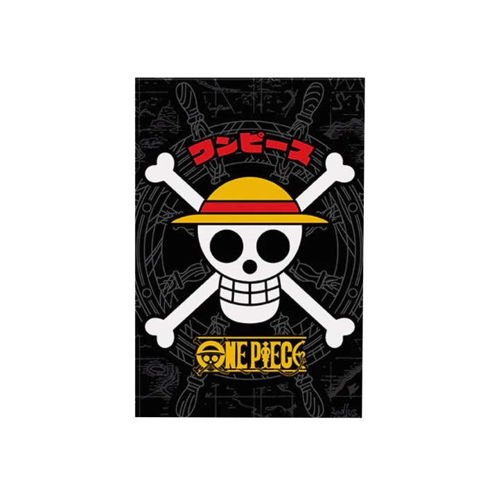Mágnes Standard ABYstyle, egy darab, Strawhat koponya, 5,5 x 8 cm