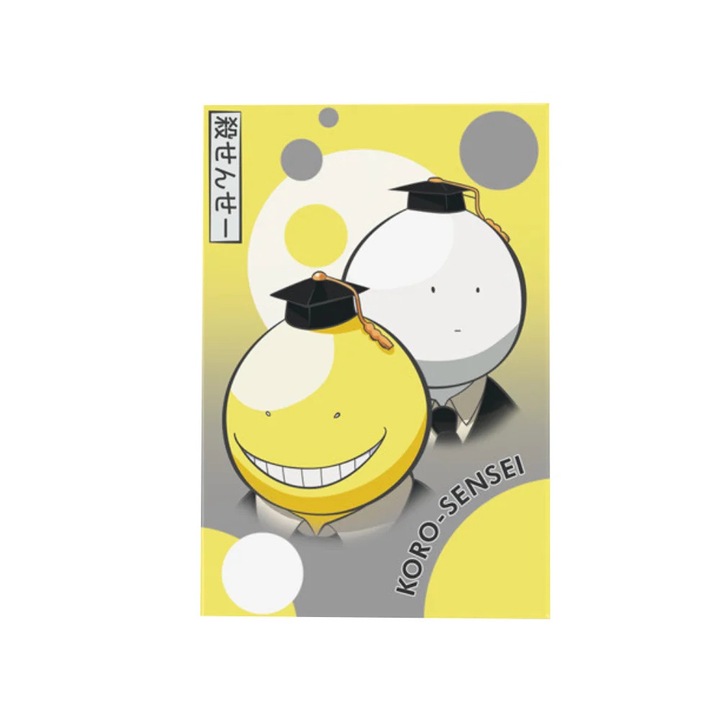 Standard mágnes ABYstyle, Assassination Classroom, Koro Duo, 5,5 x 8 cm