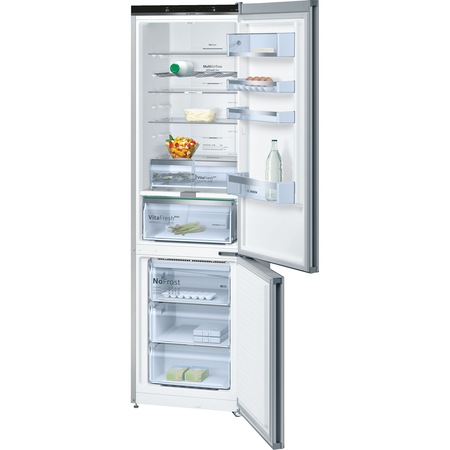 Combina frigorifica Bosch KGN39LM35 , 366 l, Clasa A++, NoFrost, VitaFresh Plus, Iluminare LED, WiFi Ready, H 203 cm, Inox