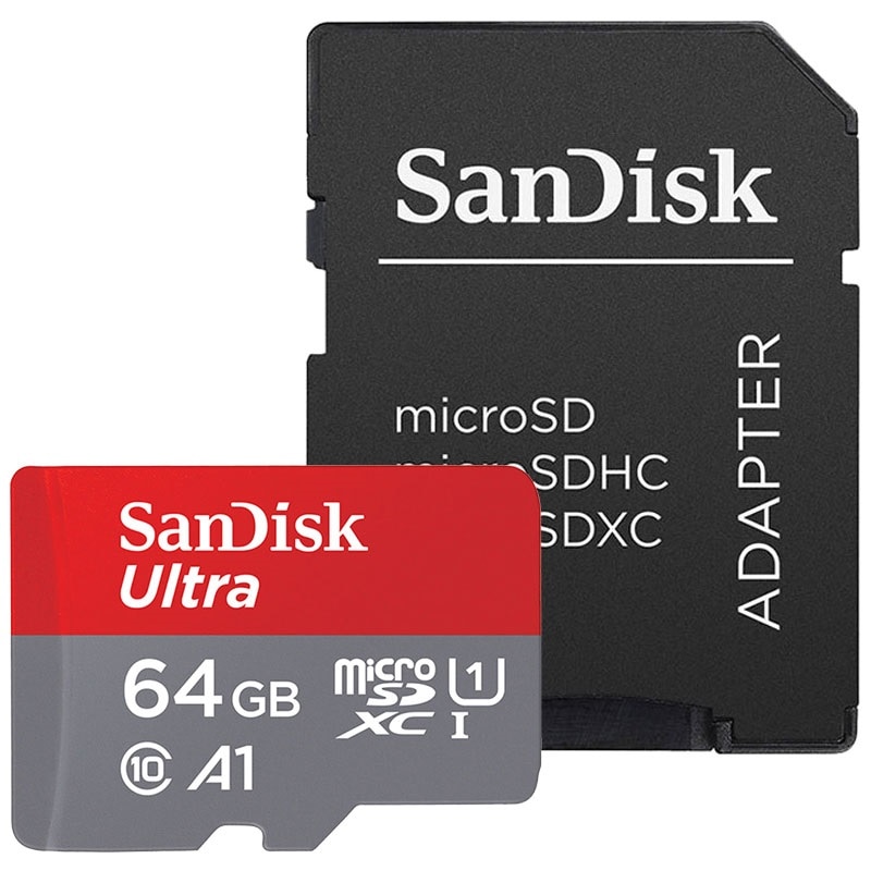 Make an effort Isolate formal Card de memorie SanDisk Micro SD Ultra A1, 64GB, Class 10, Full HD - eMAG.ro