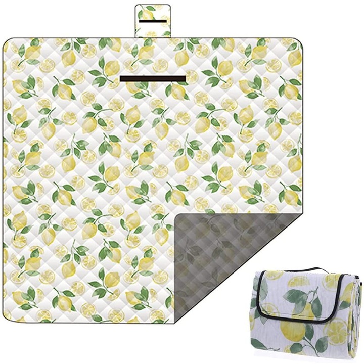 XXL одеяло за пикник, Enforose, водоустойчиво, устойчиво на пясък, 200x200 см