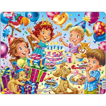 Puzzle Zi de Nastere, 20 Piese, Larsen Puzzle Zi de Nastere, 20 Piese, Larsen