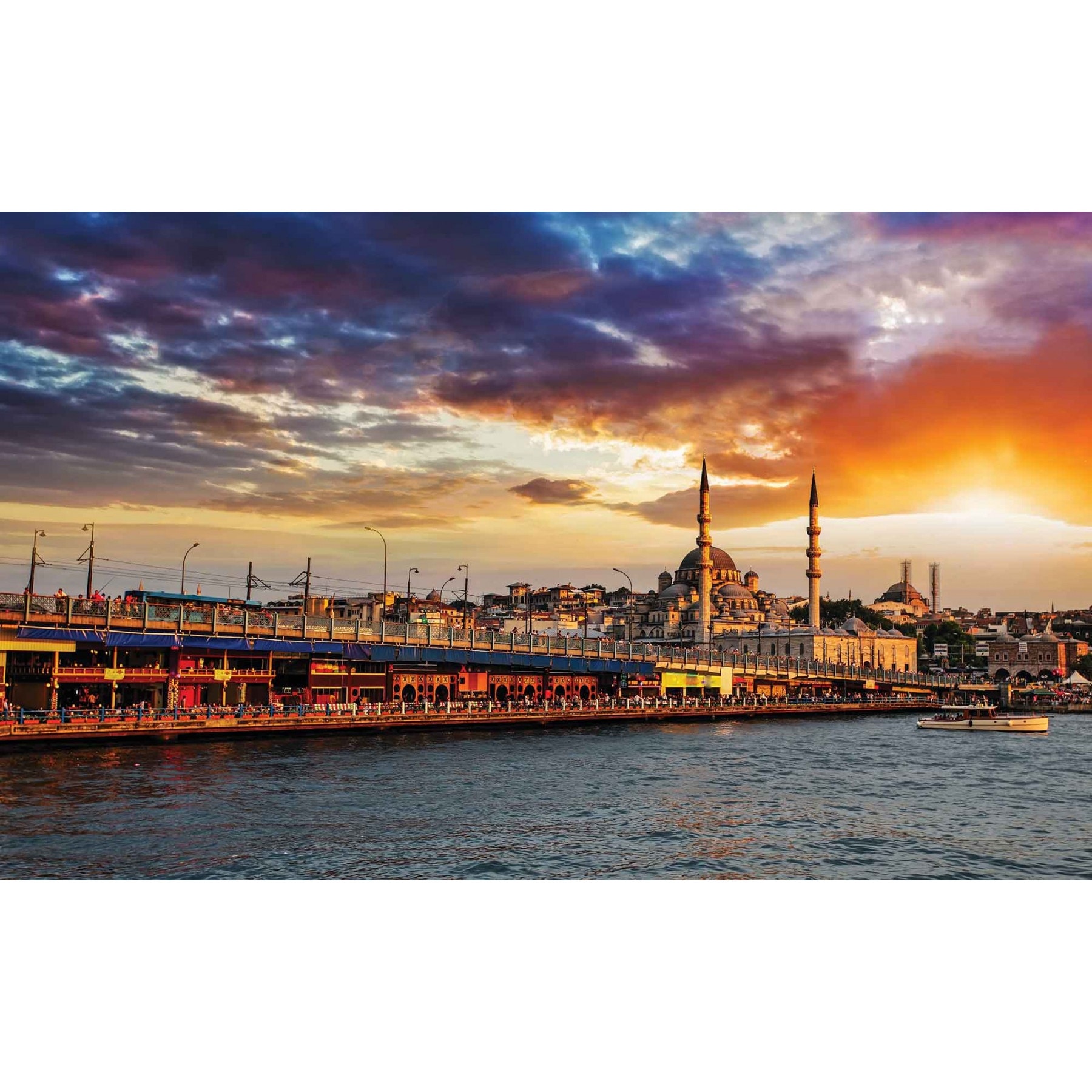 Fototapet DEGRETS 83561 Apus in Istanbul 184x254cm