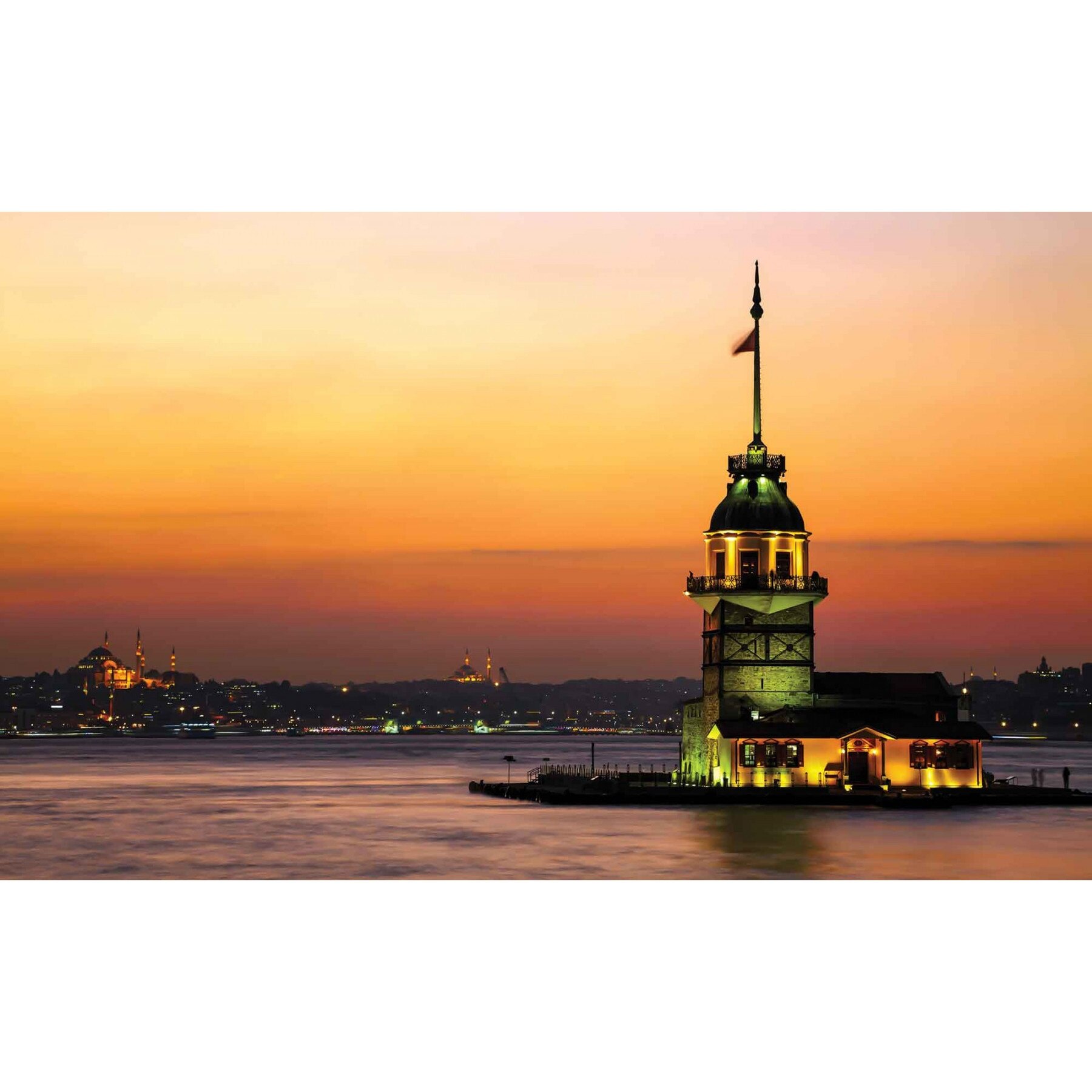Fototapet DEGRETS 83563 Turnul Maiden din Istanbul 184x254cm