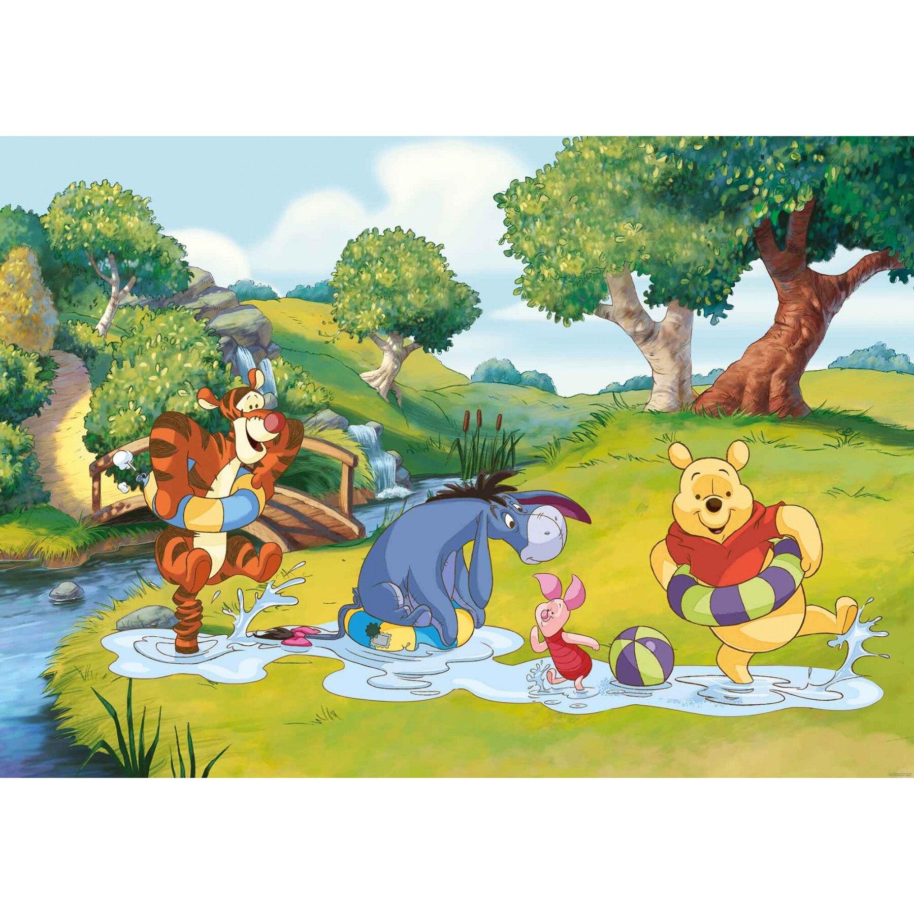 Fototapet DEGRETS 83577 Winnie the Pooh si prietenii sai 184x254cm