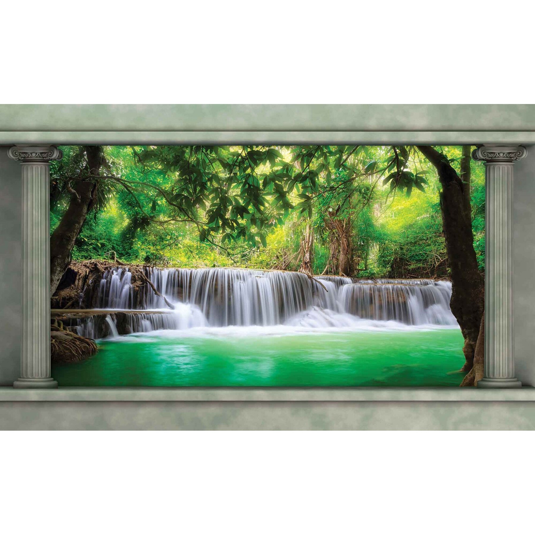 Fototapet DEGRETS 83505 Cascada in padure 254x368cm