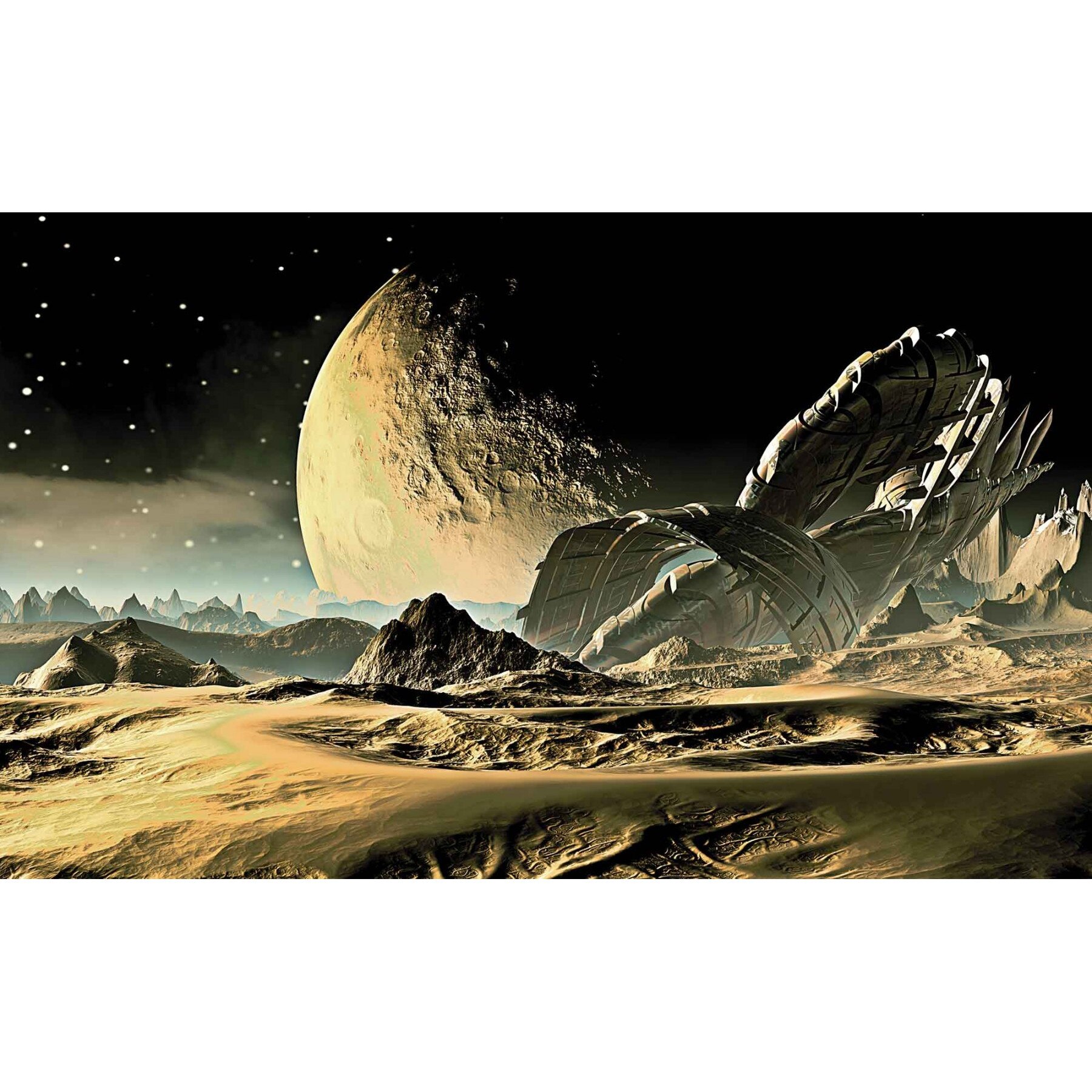 Fototapet DEGRETS 83509 Din spatiu 184x254cm