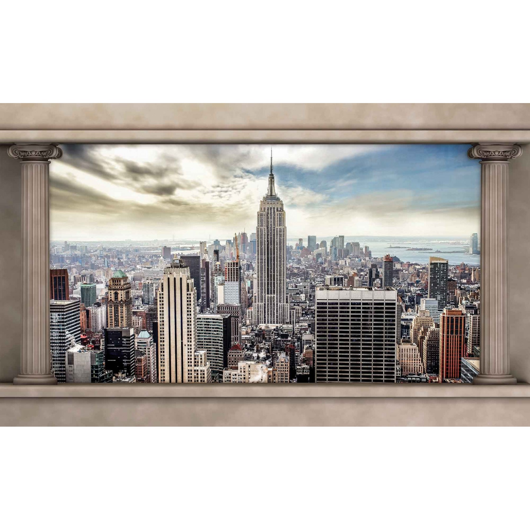 Fototapet DEGRETS 83516 Panorama New York 2 254x368cm