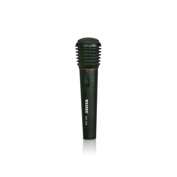 Microfon profesional Wireless si cu fir Weisre WM-308
