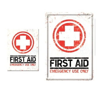Pachet First Aid - placa, magnet Pachet First Aid - placa, magnet