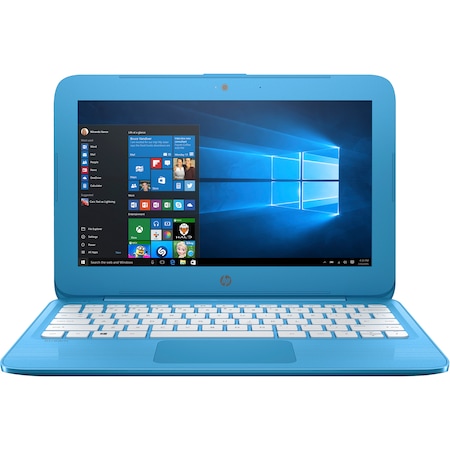 Abrasive candidate Tablet Laptop HP Stream – 11-y000nq cu procesor Intel® Celeron® N3060 1.60 GHz,  11.6", 2GB, 32GB eMMC, Intel® HD Graphics 400, Microsoft Windows 10 Home,  Blue - eMAG.ro