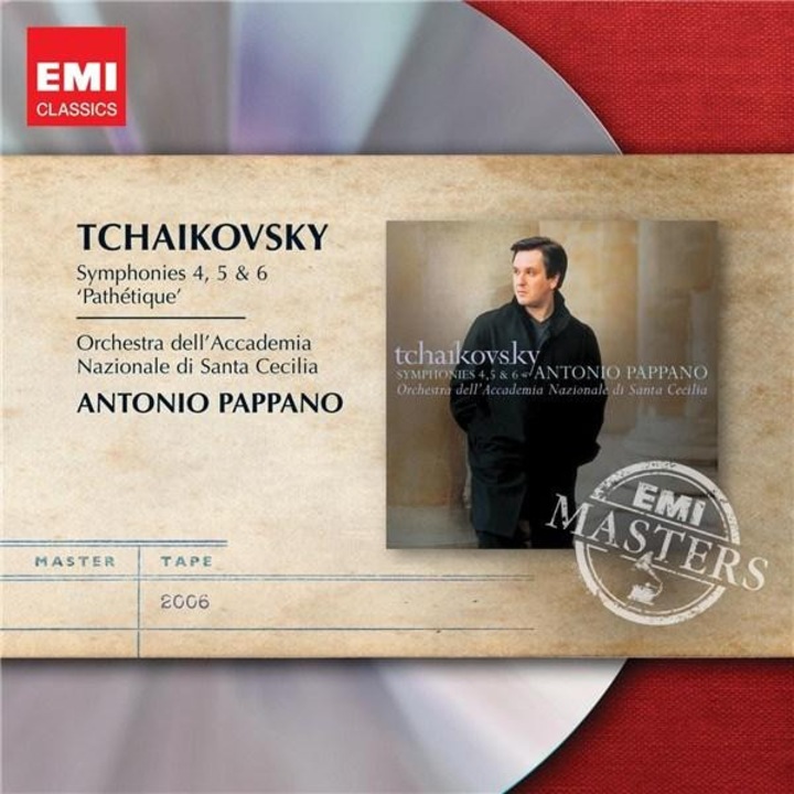 Antonio PappanoPeter Ilich Tchaikovsky - Tchaikovsky: Symphonies Nos 4, 5 & 6 - CD
