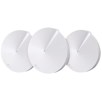 Sistem Wi-Fi Mesh TP-Link Deco M5 (3-pack) AC1300 Gigabit cu acoperire completa pentru casa Sistem Wi-Fi Mesh TP-Link Deco M5 (3-pack) AC1300 Gigabit cu acoperire completa pentru casa