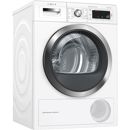 Uscator De Rufe Bosch Wtw855h0by Pompa De Caldura 9 Kg 15 Programe Clasa A Selfcleaning Condenser Alb Emag Ro