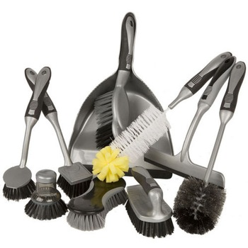 Set complet de perii pentru curatenie 10 piese (vase, covoare, wc, etc) VIVO Set complet de perii pentru curatenie 10 piese (vase, covoare, wc, etc) VIVO