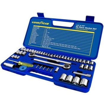 Trusa tubulare profesionala GY901948 GOODYEAR 52 piese Trusa tubulare profesionala GY901948 GOODYEAR 52 piese