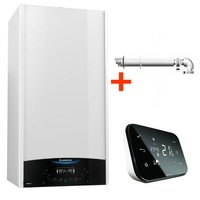 pachet control inteligent de la distanta centrala termica in condensare ariston genus one 30 kw kit evacuare si termostat cu control prin internet salus it500 colete asigurate prin curier imagen 18_0_
0