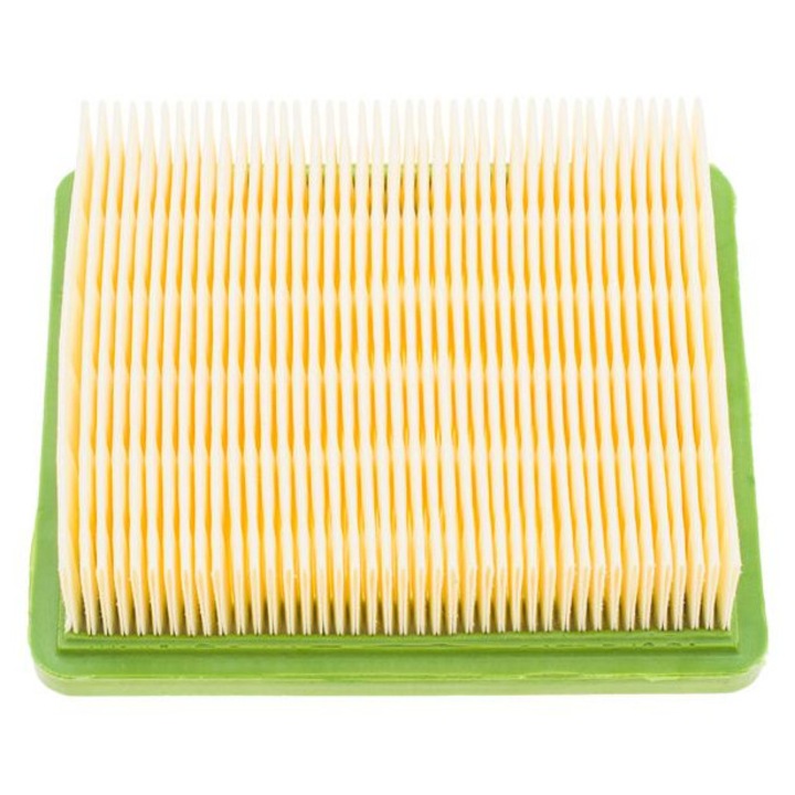 Filtru aer CEDRUS Parts pentru cositoare NAC T575/T675, 29x100x117mm, verde/galben