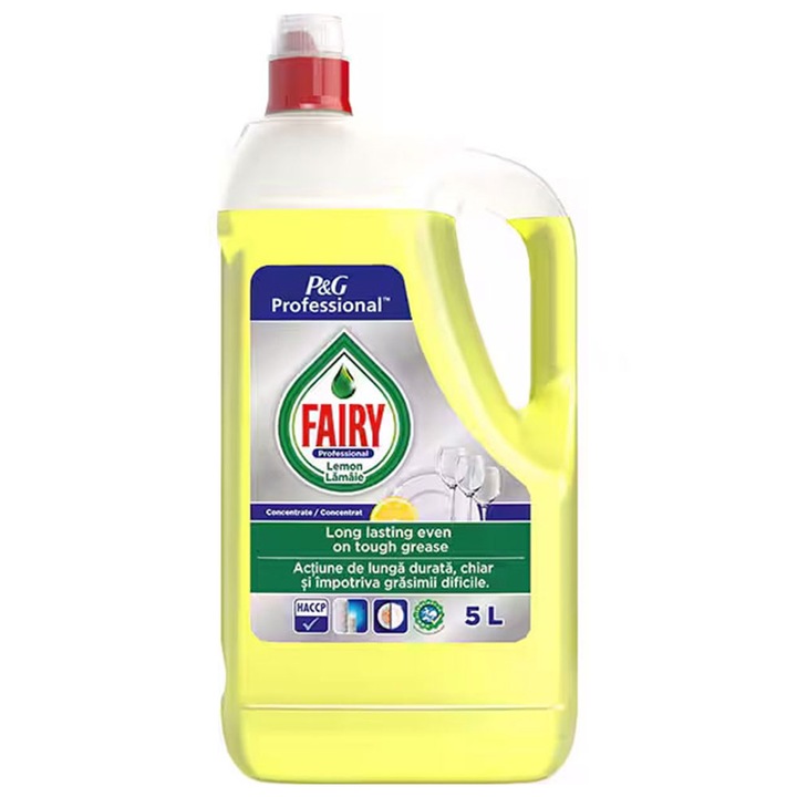 Detergent De Vase Fairy Lemon 5l
