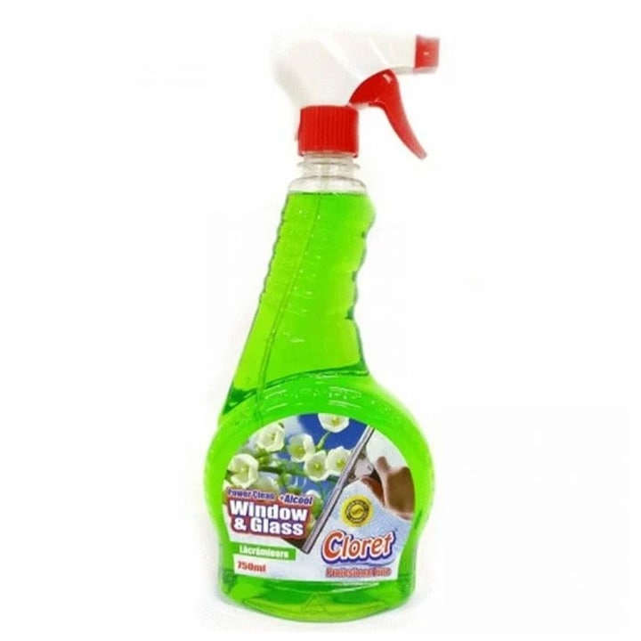 Pachet 2 X Detergent Geamuri Cloret Lacramioare 750ml
