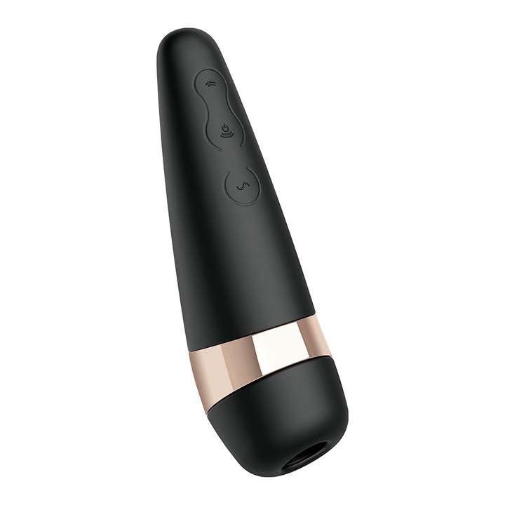 Вибратор Satisfyer Pro 3, 10 Програми, Черен, 14.5 см