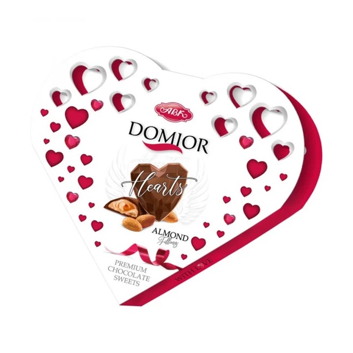 Bomboane ciocolata si crema migdale, 111g