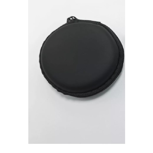 Casti audio In Ear pentru telefon, compatibilitate universala, Jack 3.5mm, husa de depozitare inclusa, 1.2m, Negru
