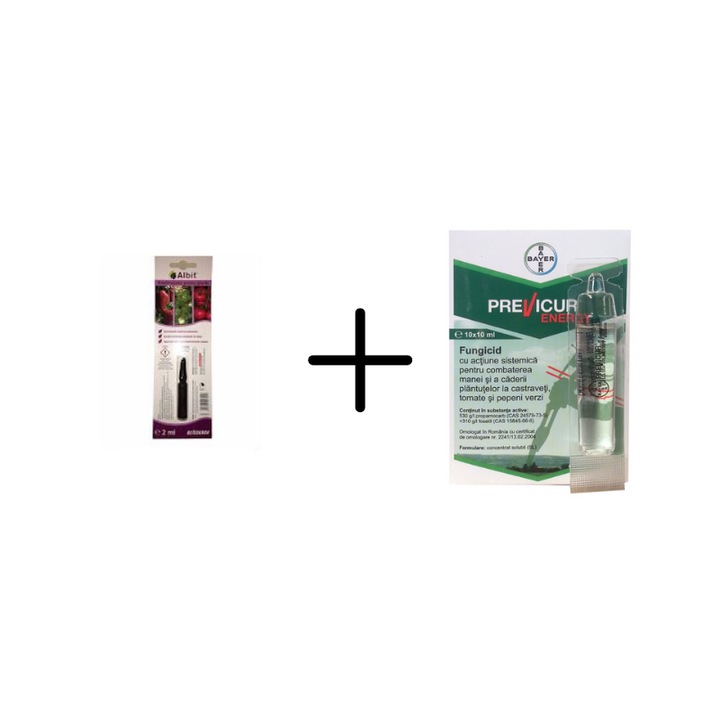 Insecticid Albit 2 ml + Fungici Previcur-energi 10 ml