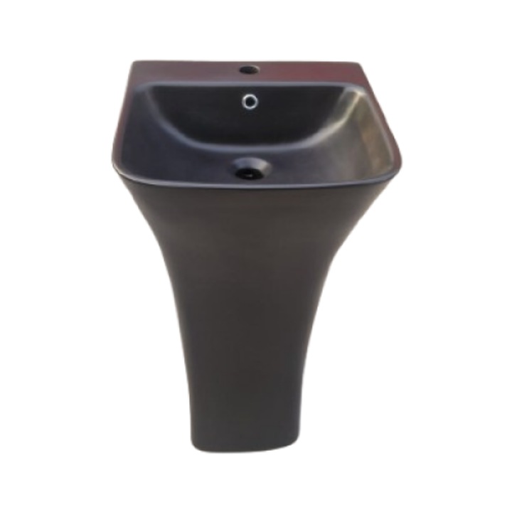 Lavoar Freestanding rectangular negru