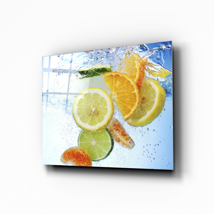 Panou/Contrablat Sticla Securizata Bucatarie, oct193 70x55cm