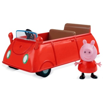 Figurina Peppa Pig, Masina Figurina Peppa Pig, Masina
