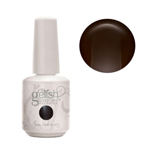 Gel Soak Off Gelish Strut Your Stuff - Dark Brown 15 ml (.5 oz)