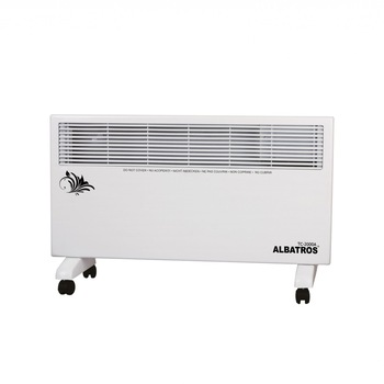 Convector electric Albatros TC-2000A, Protectie la supra incalzire, 2000 W, Alb Convector electric Albatros TC-2000A, Protectie la supra incalzire, 2000 W, Alb