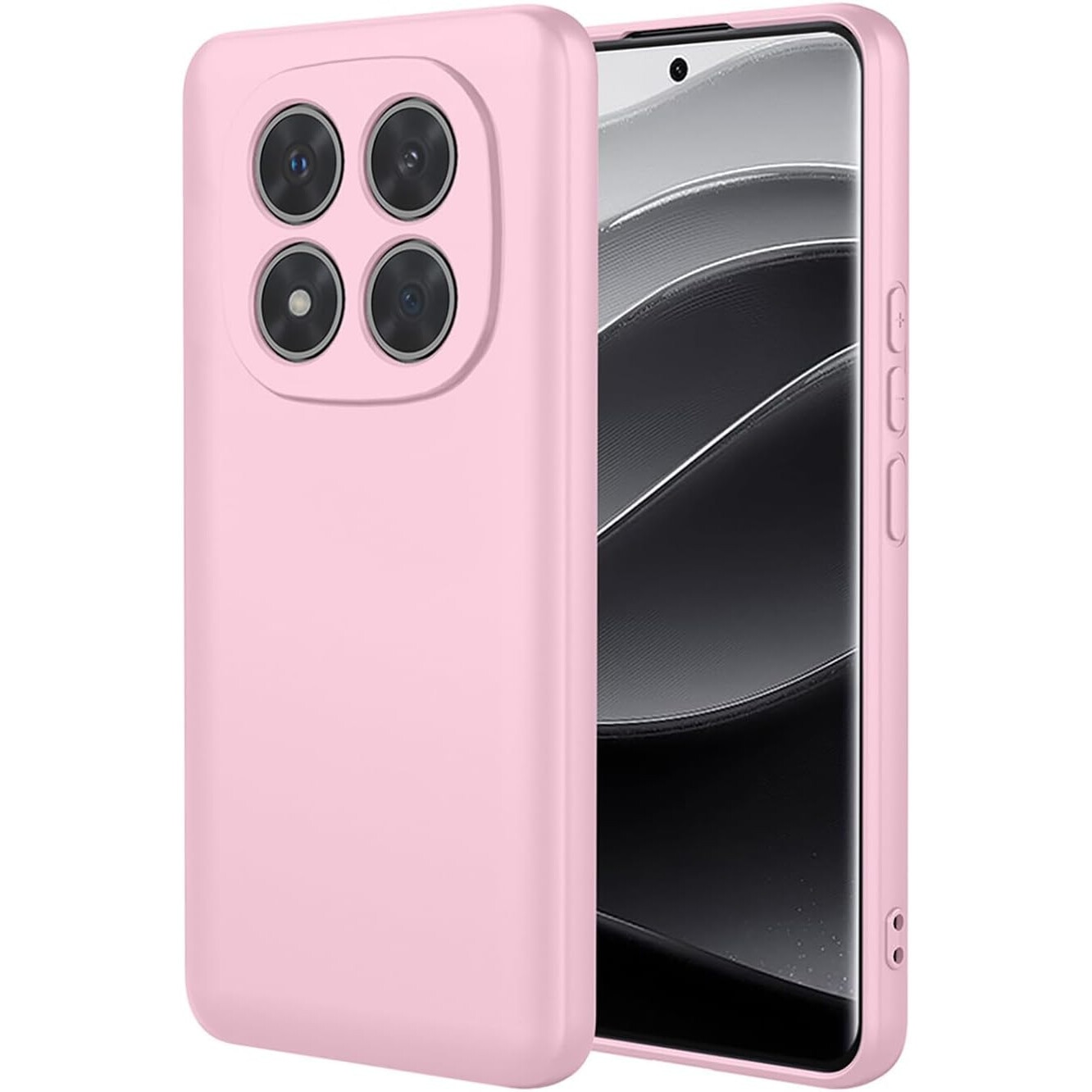 Husa telefon Xiaomi Redmi Note 14 Pro Plus, silicon, roz