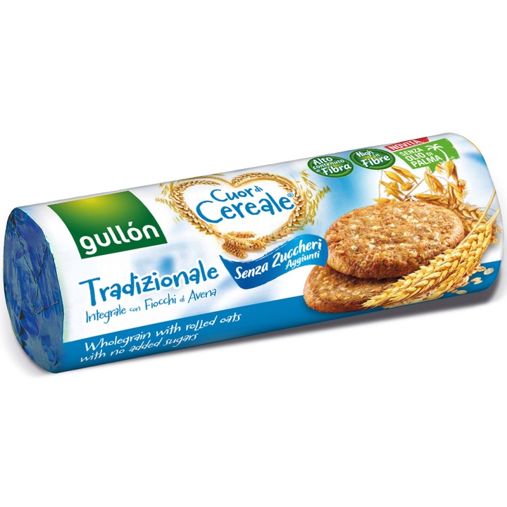 Biscuiti cu indulcitori si fara adaos de zaharuri, Gullon, 280g