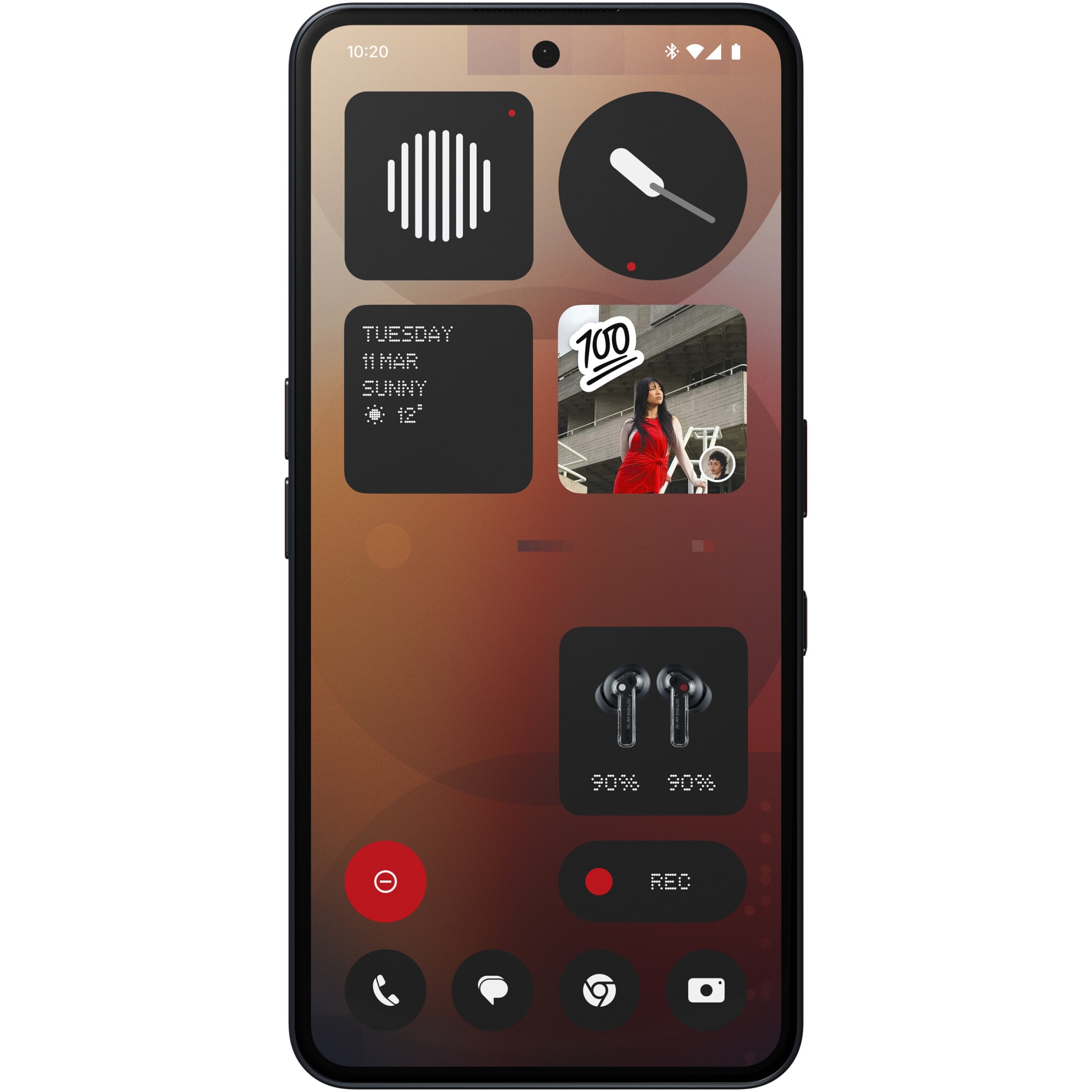 Telefon mobil Nothing Phone (3a), 128GB, 8GB RAM, 5G, Black