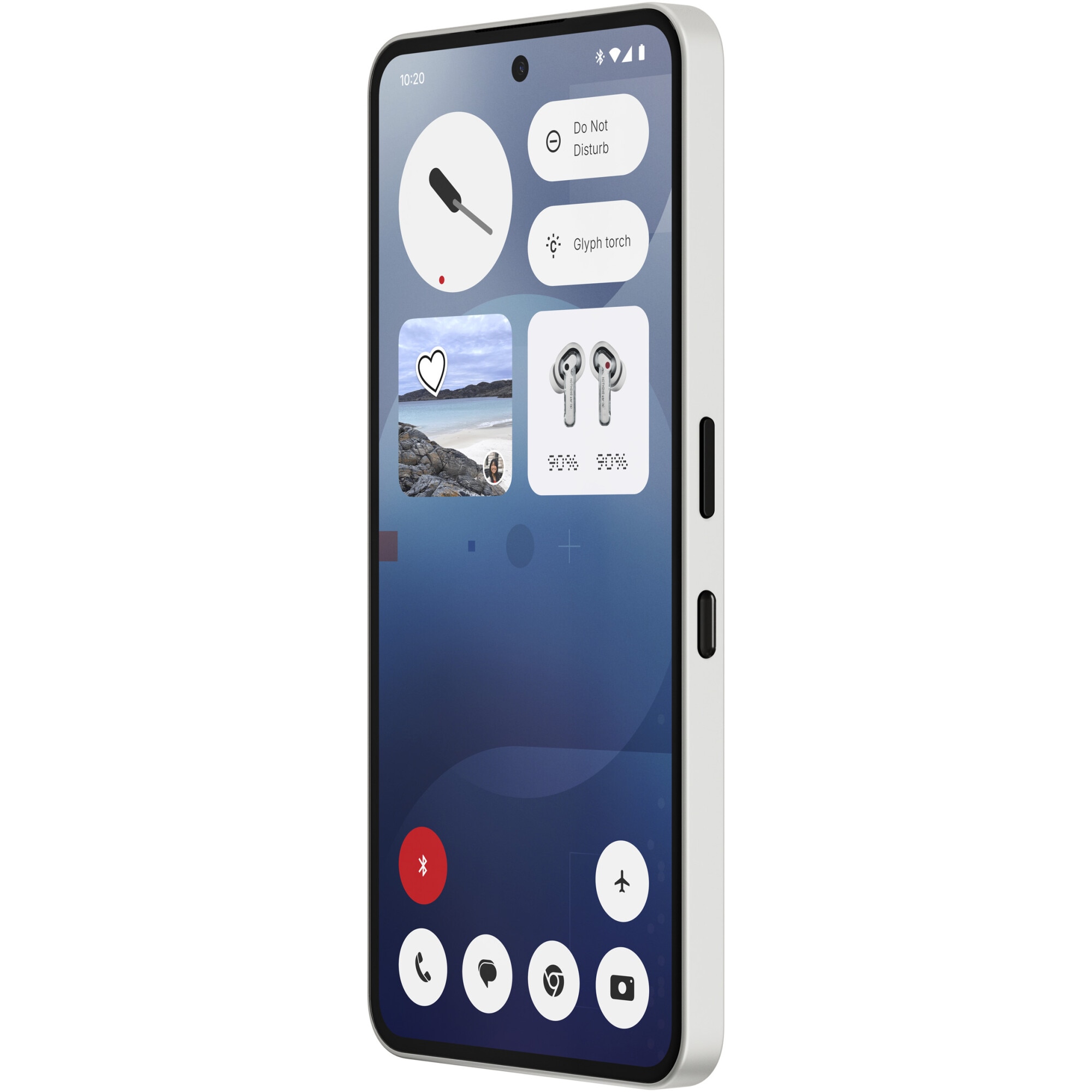 Telefon mobil Nothing Phone (3a), 256GB, 12GB RAM, 5G, White - eMAG.ro