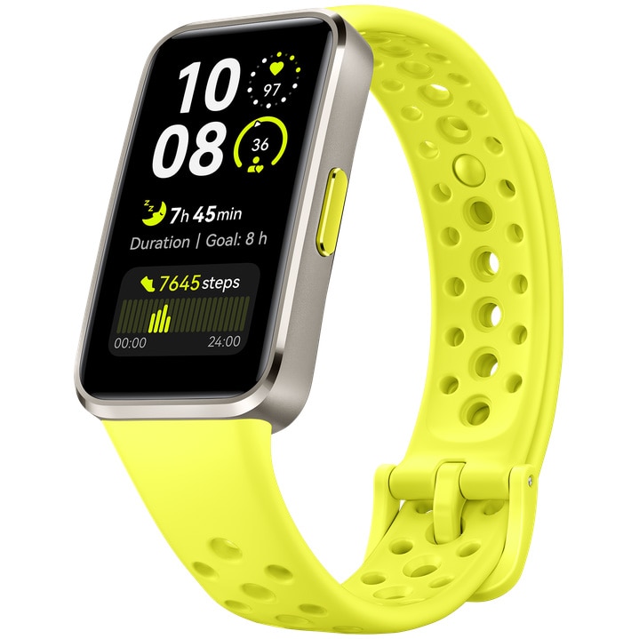 Bratara fitness HUAWEI Band 10, Android /iOS, Titanium Color