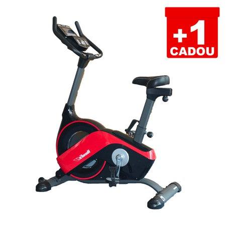 Bicicleta Electromagnetica HouseFit PHB 007M, volanta - 12 kg, 13 programe, Greutatea maxima a utilizatorului 135 kg, +1 CADOU