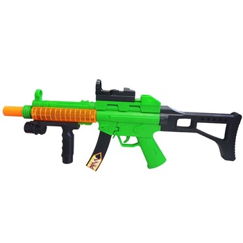 Mitraliera de jucarie cu gloande si lanterna Mitraliera de jucarie cu gloande si lanterna