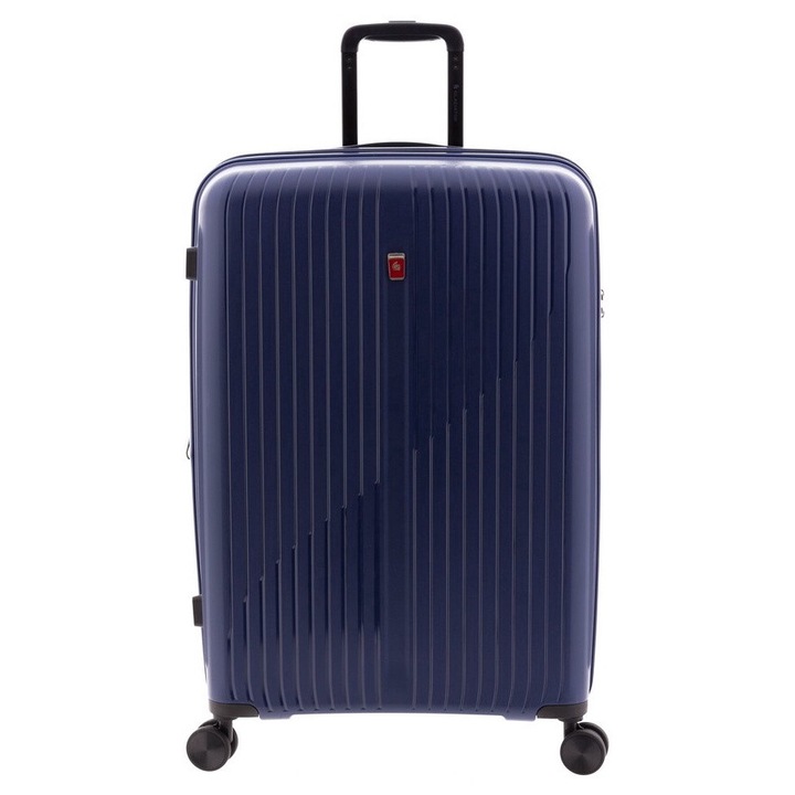 Troler mare extensibil Gladiator Calypso, polipropilena, cifru TSA, 73 cm, bleumarin