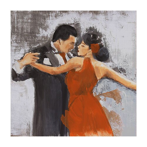 Tablou Canvas - Pasiune, Dans, 100 x 100 cm