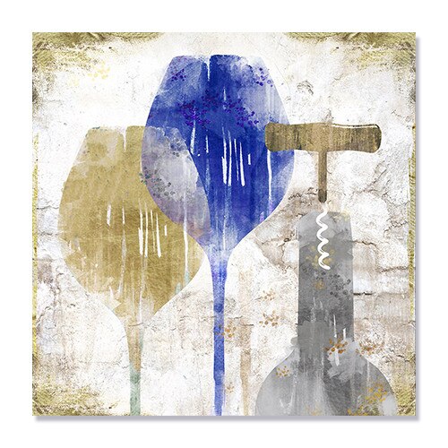 Tablou Canvas - Modern, Vin, 100 x 100 cm