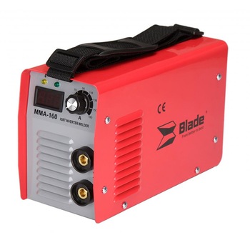 Aparat sudura ( Invertor) Blade MMA-120, afisaj electronic, 120A, complet accesorizat, electrozi 1.0 - 3.2 mm Aparat sudura ( Invertor) Blade MMA-120, afisaj electronic, 120A, complet accesorizat, electrozi 1.0 - 3.2 mm