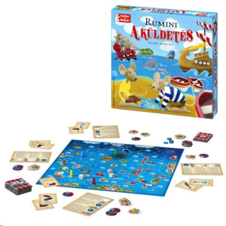 Keller & Mayer Rumini - A küldetés társasjáték 6+ (713120)