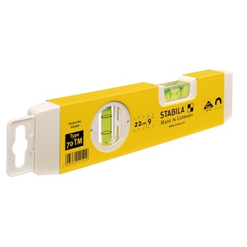 Nivele cu bula tip 70TM - 22 cm - magnetica Nivele cu bula tip 70TM - 22 cm - magnetica