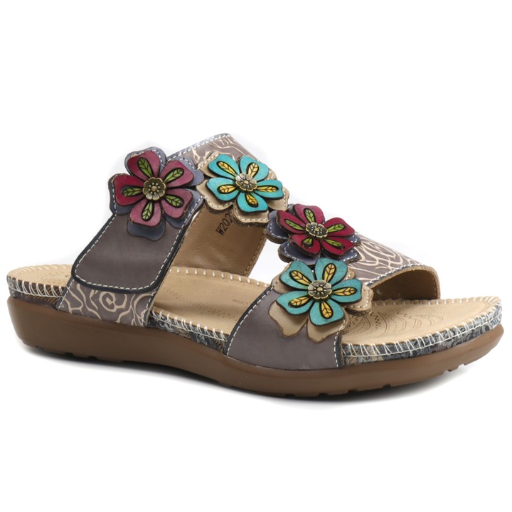 Papuci dama W2020 3, Gri